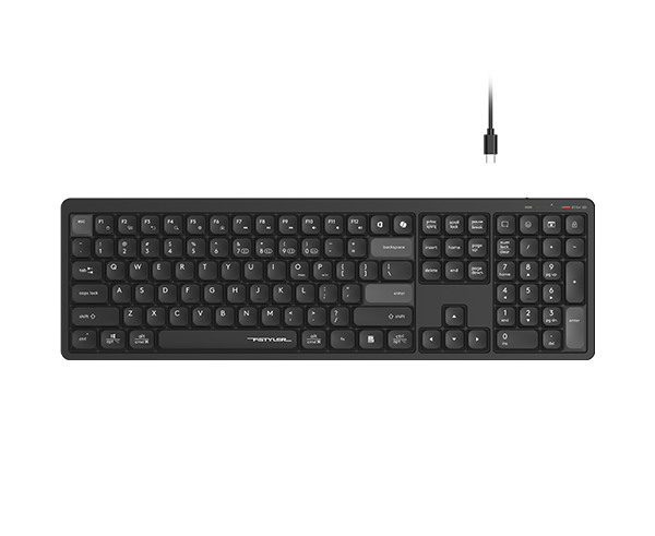 Клавиатура A4 Tech Fstyler FBX55 C черный