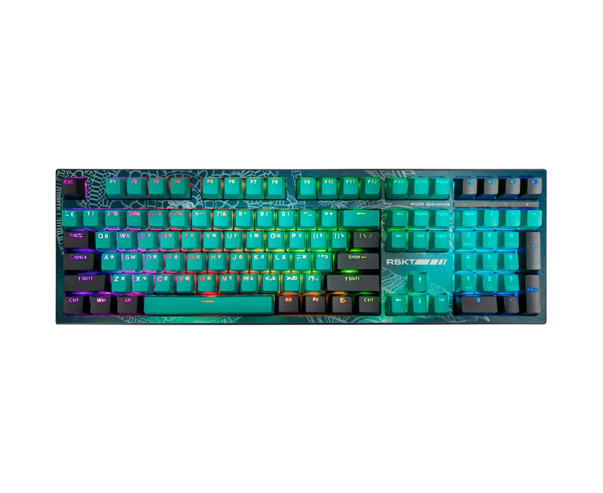 Клавиатура Raskat KM002 UV Green