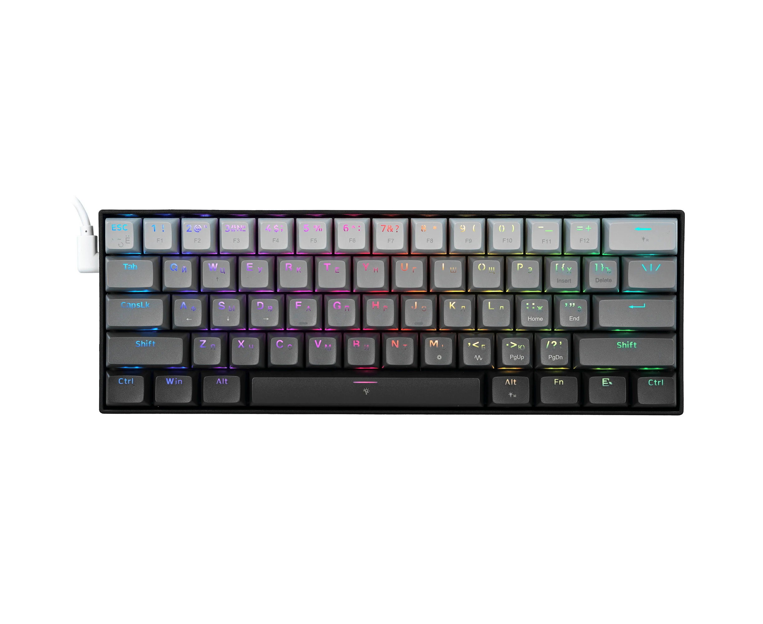 ДУБЛЬ Клавиатура REDRAGON Fizz RT, 72300