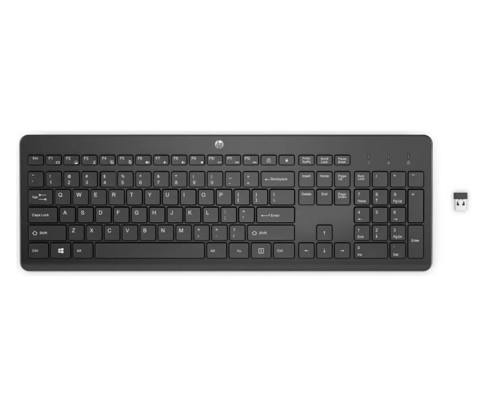Клавиатура HP 230 черный USB беспроводная (3 L1 E7 AA)