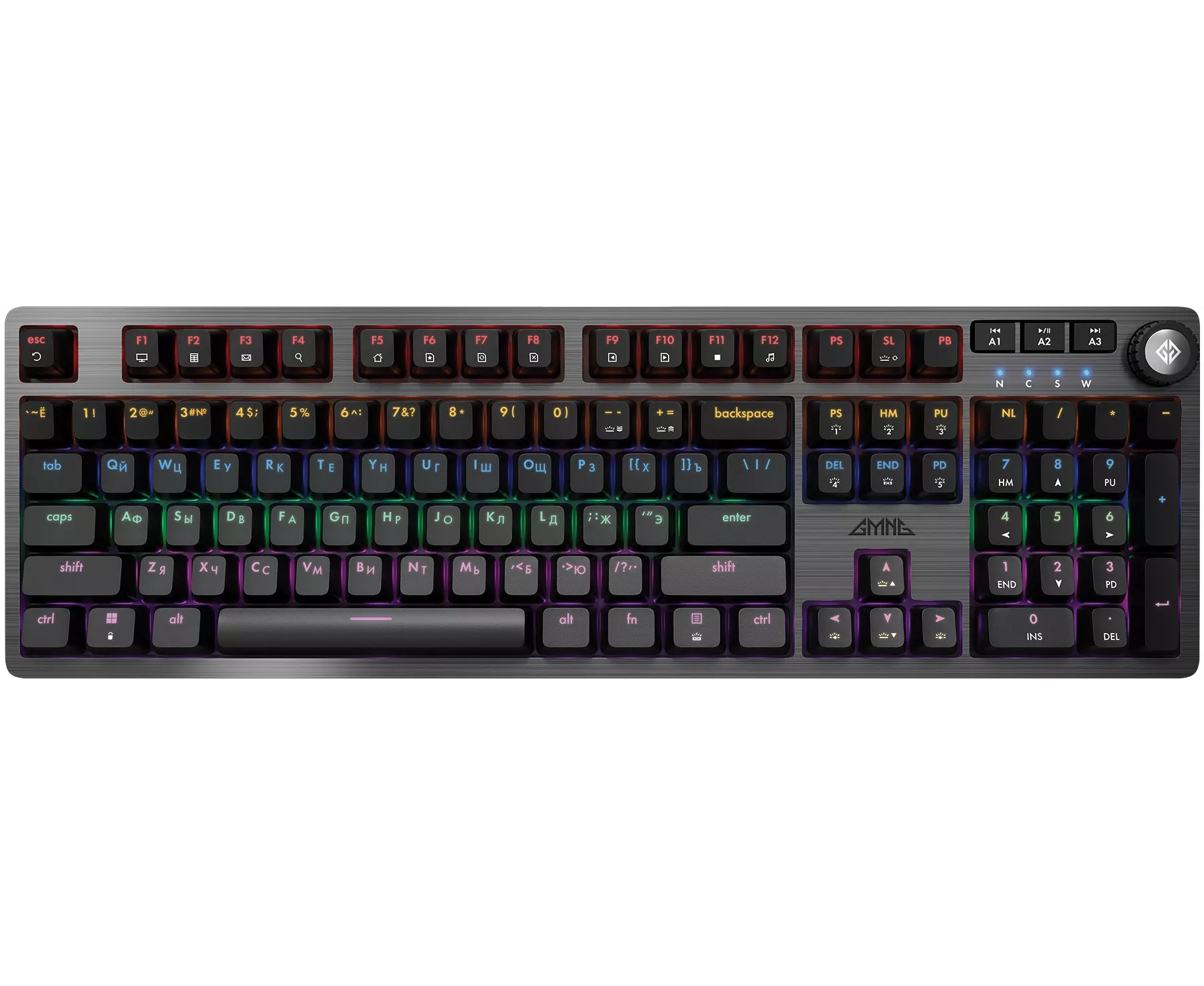 Клавиатура GMNG GG-KB790 X механическая черный/серый