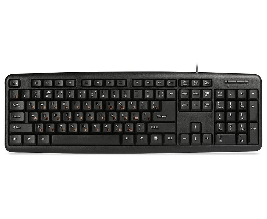 Клавиатура проводная Smartbuy ONE 112 USB черная
