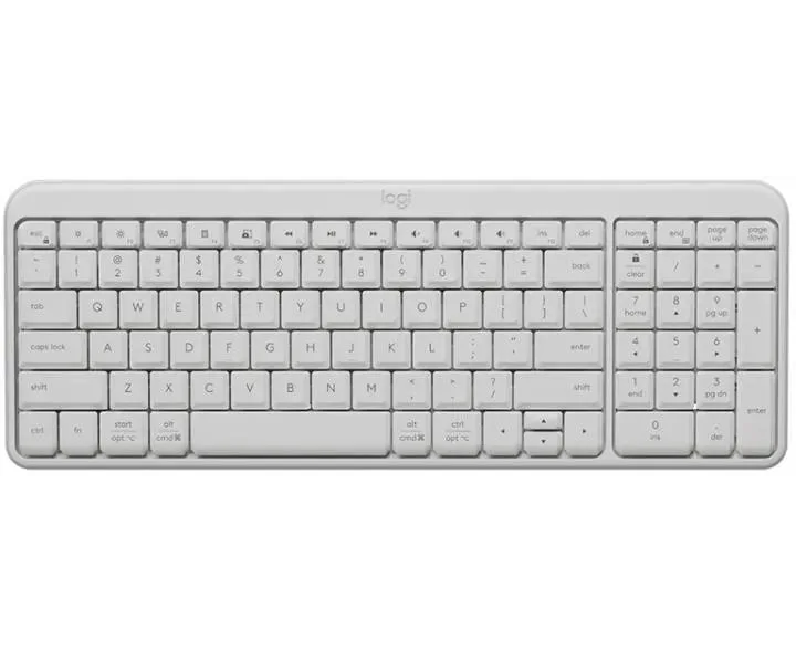 Клавиатура Logitech K251 белый беспроводная BT Multimedia (920-013364)