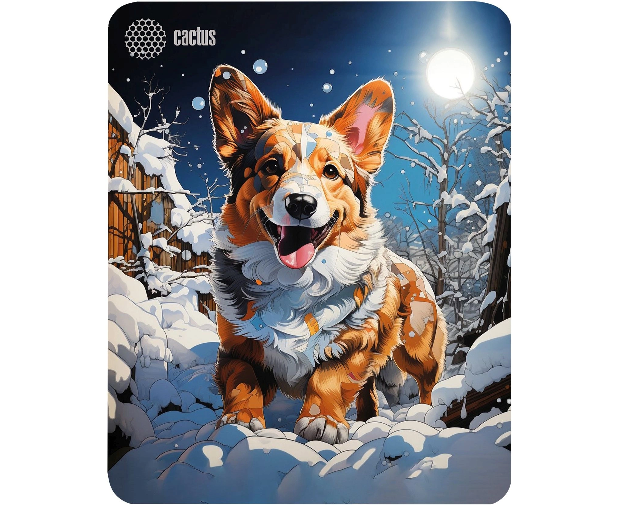 Коврик для мыши Cactus CS-MP-D13 M Corgi 300x250x3мм