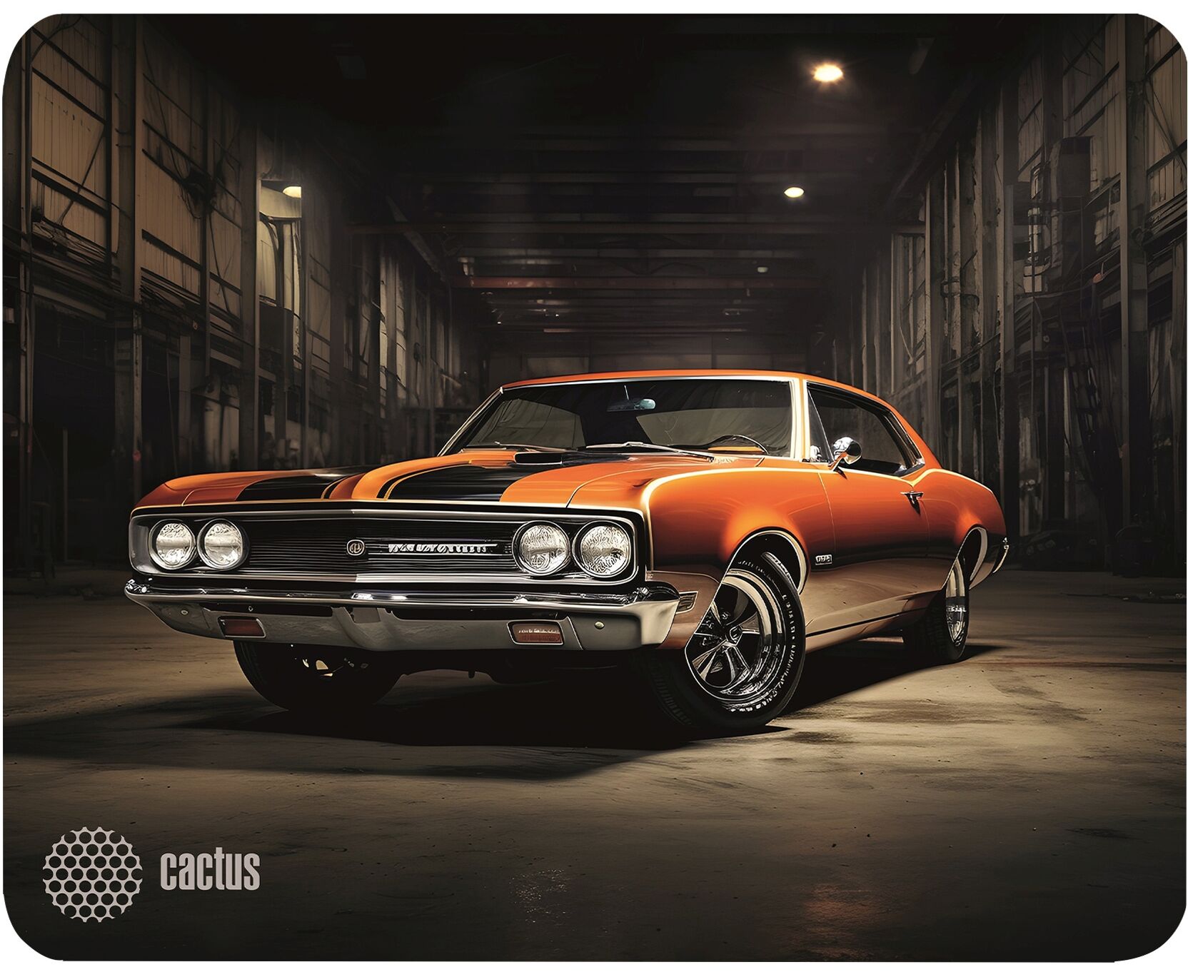 Коврик для мыши Cactus CS-MP-P06 M Orange Car 300x250x2мм