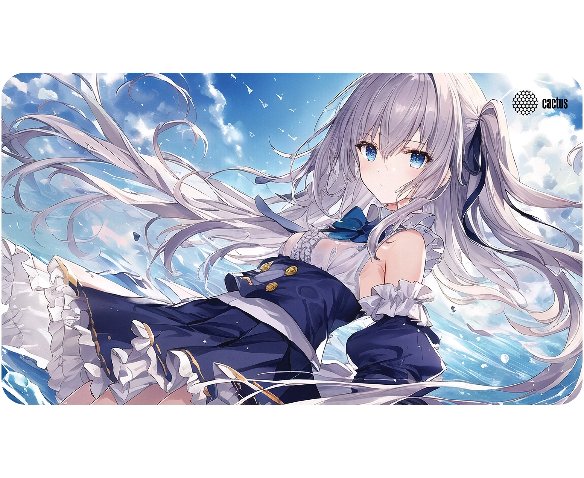 Коврик для мыши Cactus CS-MP-PRO01 XLL Anime blue 700x400x3мм