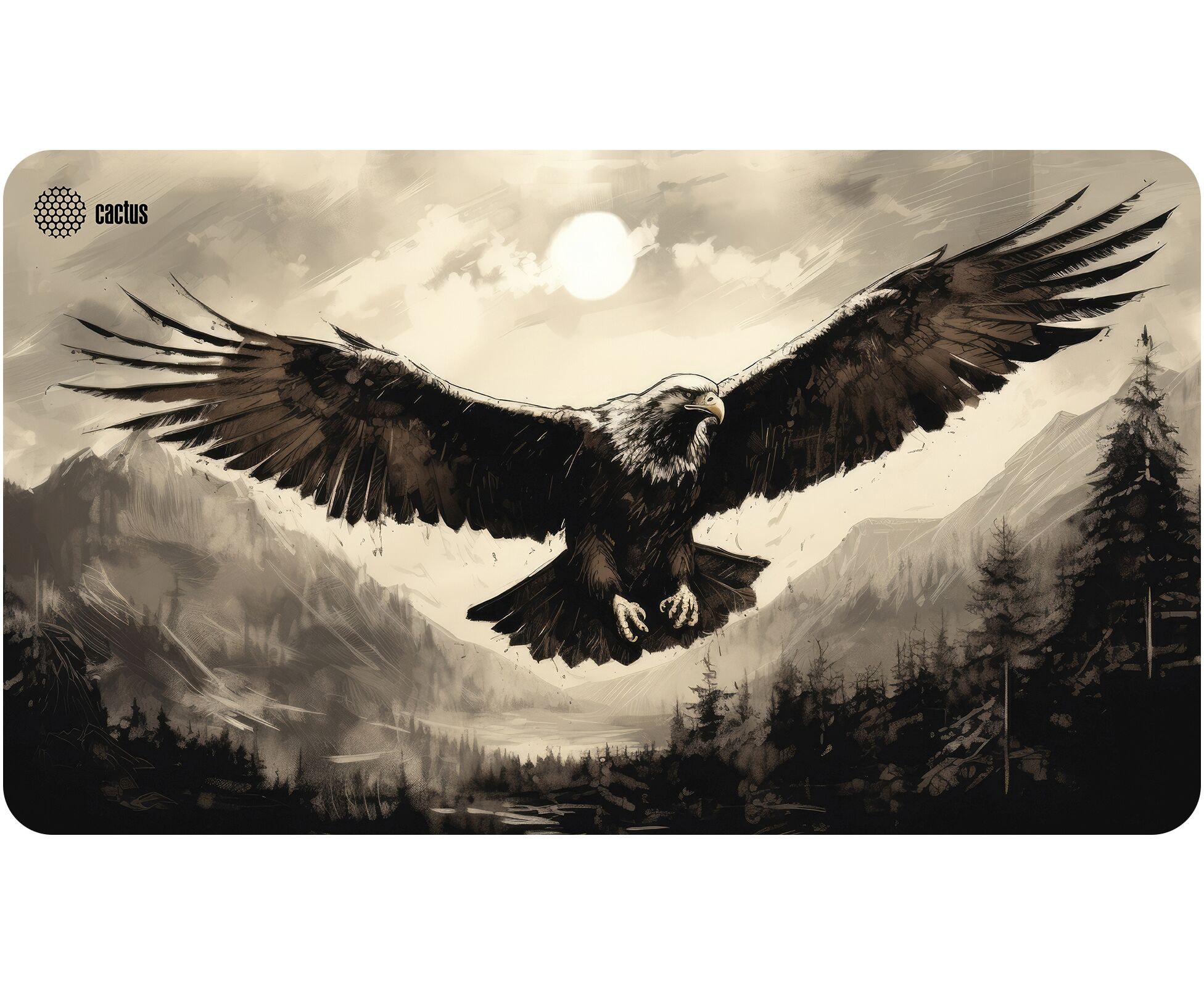 Коврик для мыши Cactus Flying hawk CS-MP-COR02 XLL 700x400x4мм