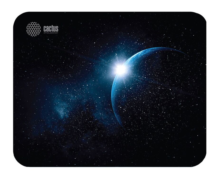 Коврик для мыши Cactus CS-MP-P04 XS Микро черный 220x180x2мм