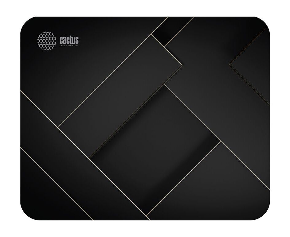 Коврик для мыши Cactus CS-MP-P02 XS Микро черный 220x180x2мм