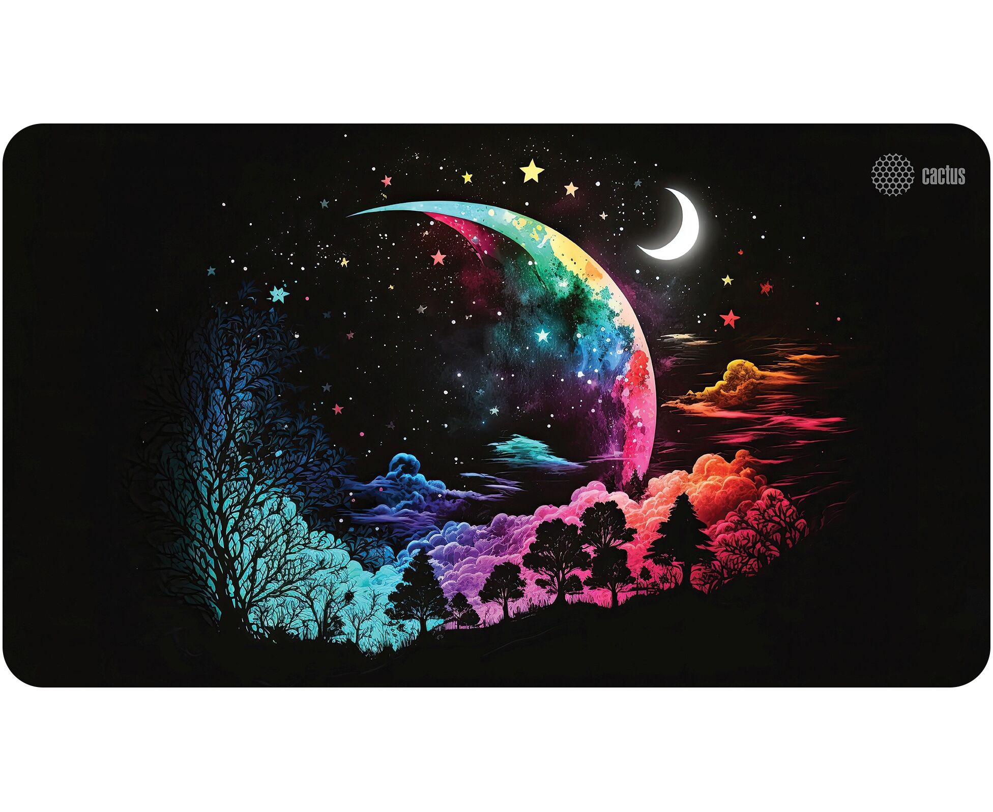 Коврик для мыши Cactus CS-MP-PRO05 XLL Moon 700x400x3мм