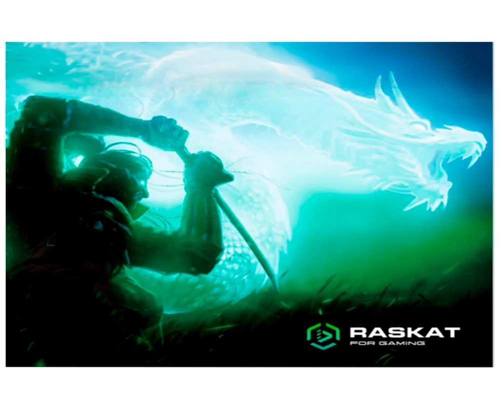 Коврик для мышки Raskat Ronin FF L 900*400*3, резина+ткань, прошитый край