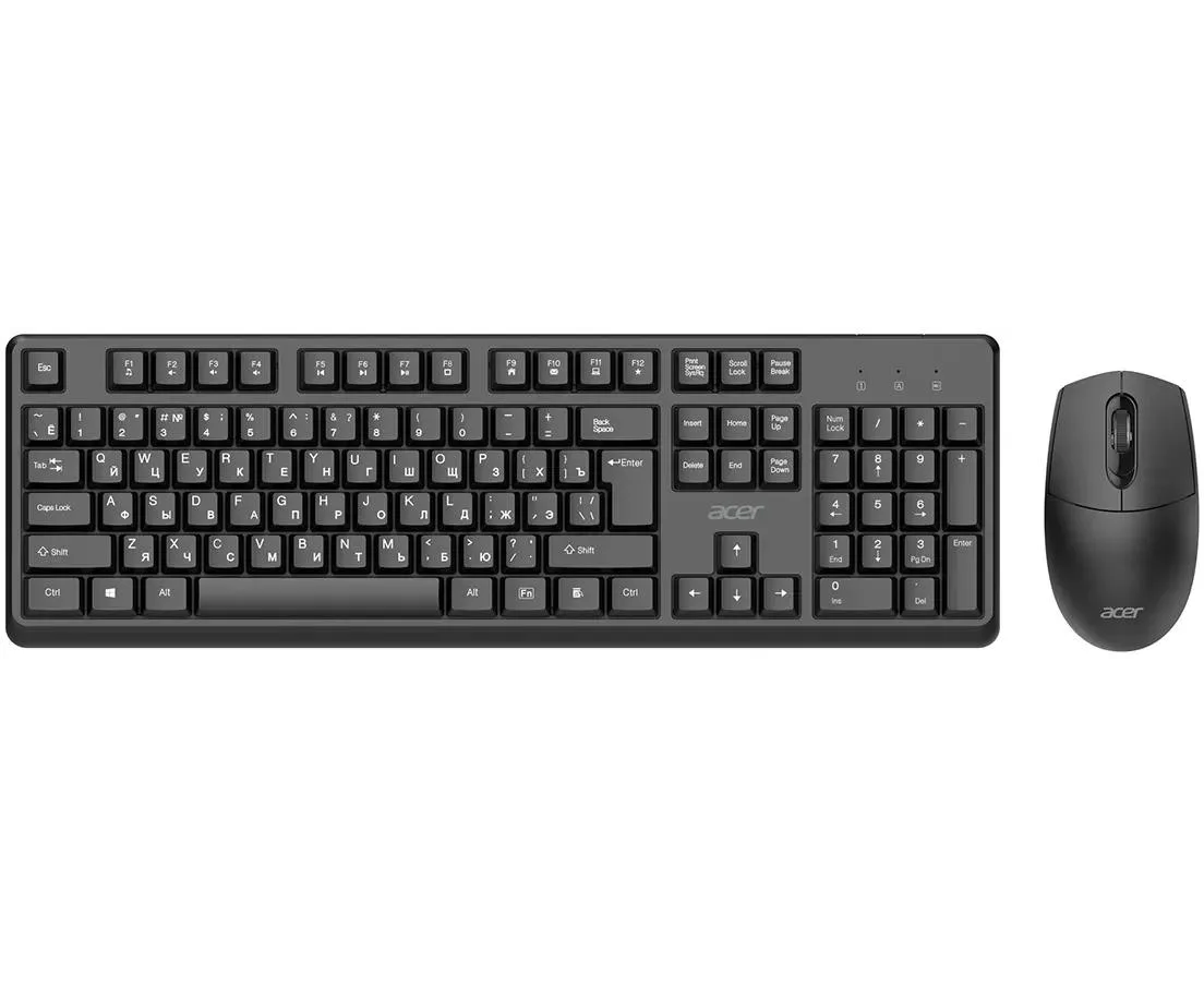 Клавиатура + мышь Acer OCC501 (ZL.ACC11.00 H) клав черный мышь черный USB Multimedia