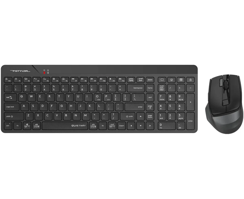 Клавиатура + мышь A4 Tech Fstyler FG2400 Air2 черный