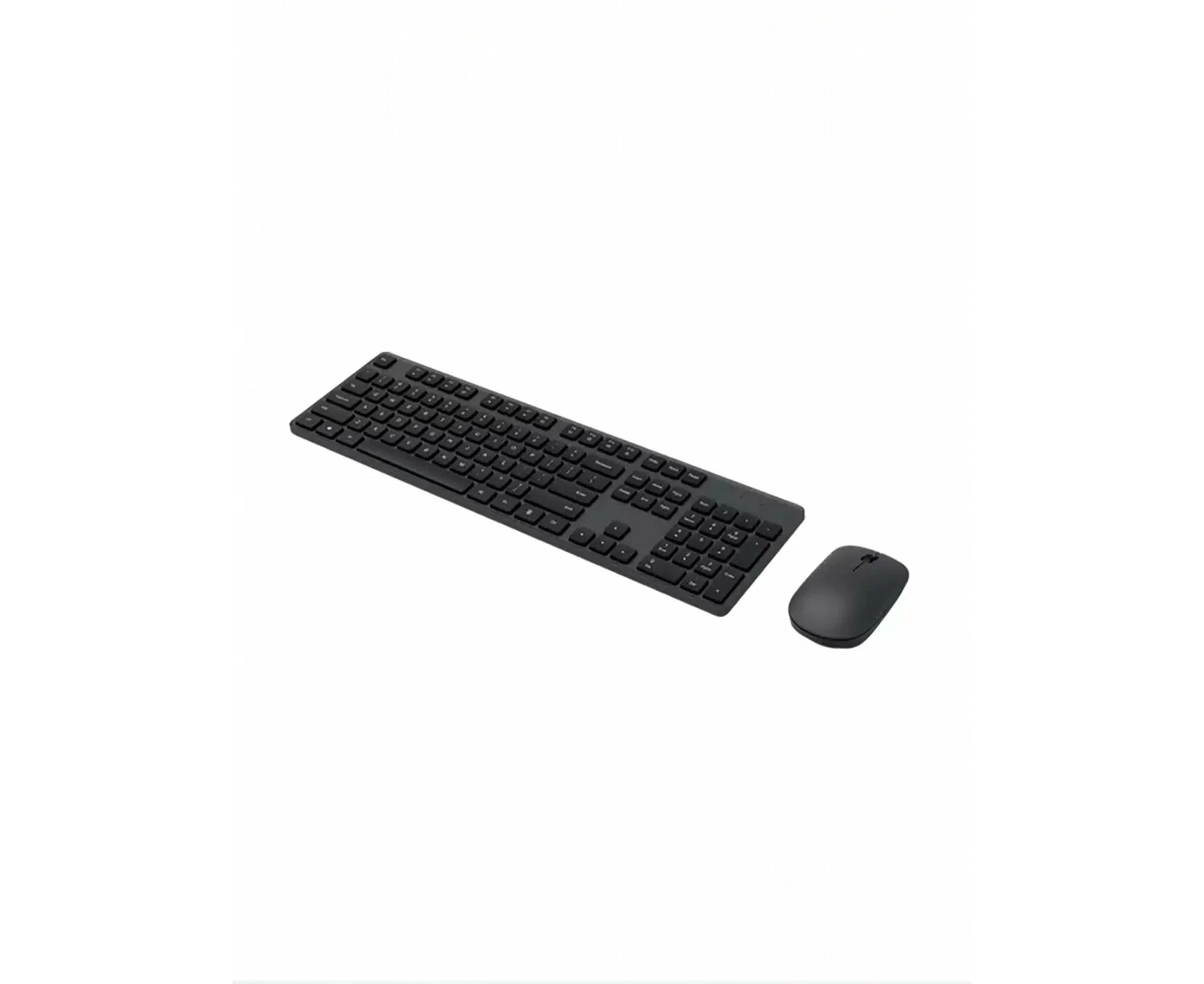 Клавиатура и мышь Xiaomi Mi Wireless Keyboard and Mouse Combo black (WXJS01 YM) клавиатура Русские буквы