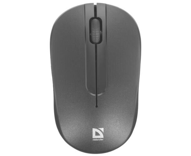 Мышь DEFENDER Hit MM-495 Black, Wireless, 6 кн., 1600 dpi,