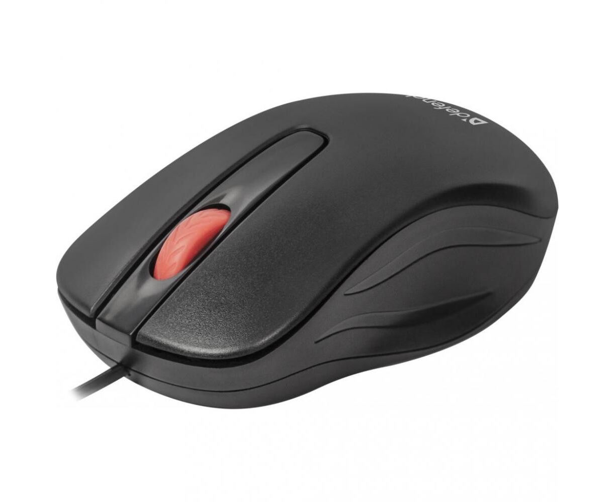 Мышь Defender Point MM-756 Black, 3 кн., 1000 dpi, USB