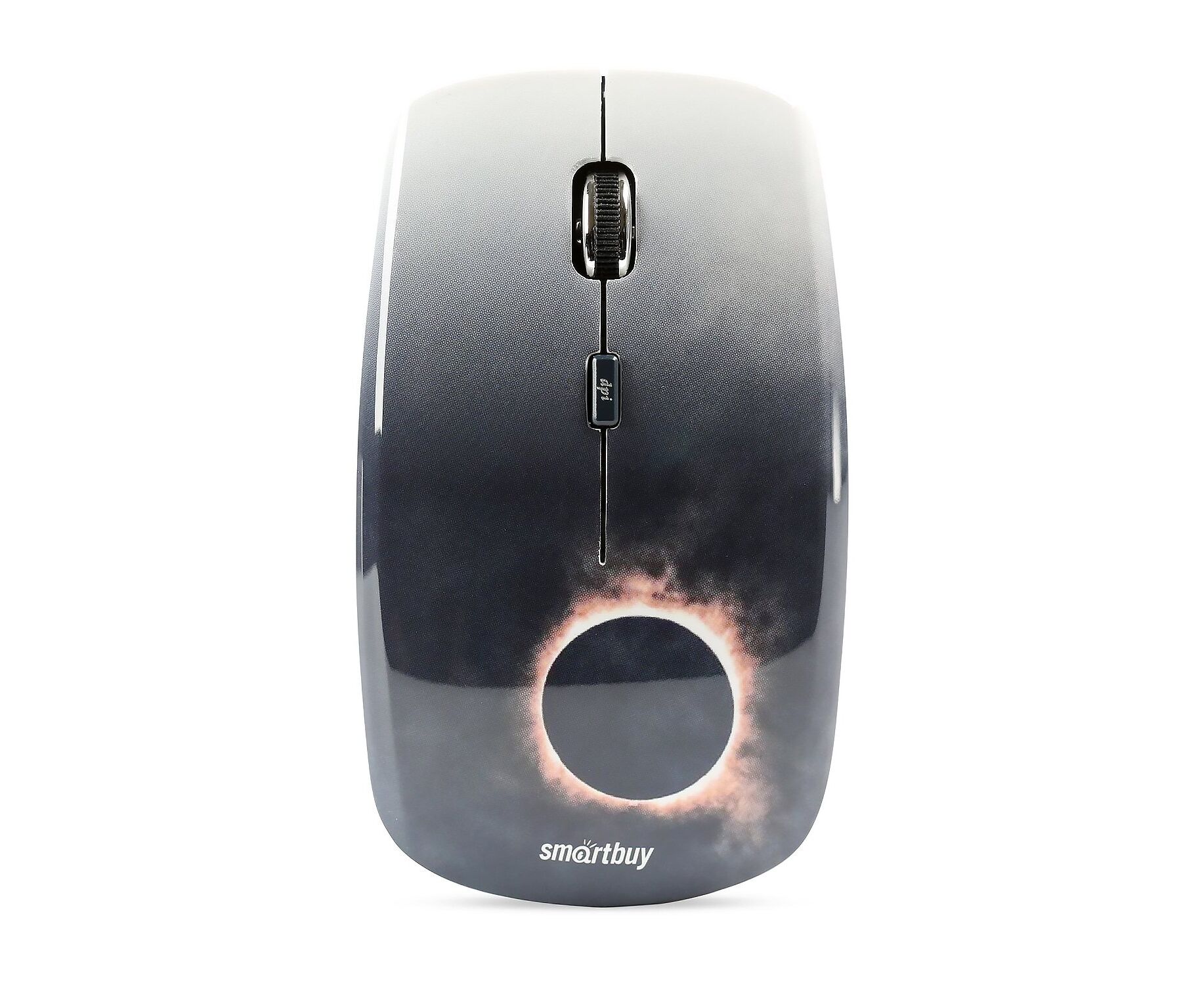 Мышь оптическая беспроводная Smart Buy 327 AG Eclipse (black) (213086)