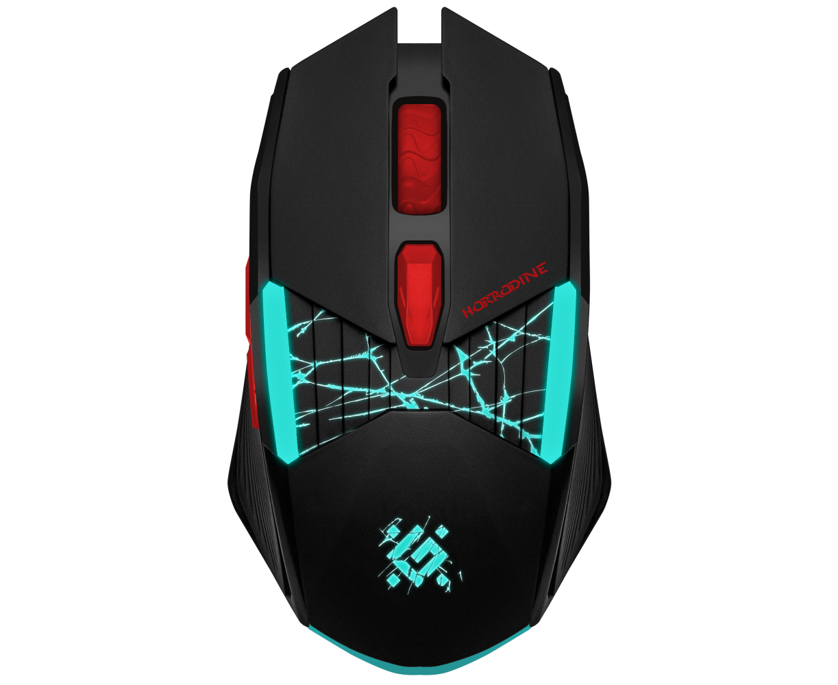 Мышь беспроводная игровая DEFENDER Horrodine GM-237, черный