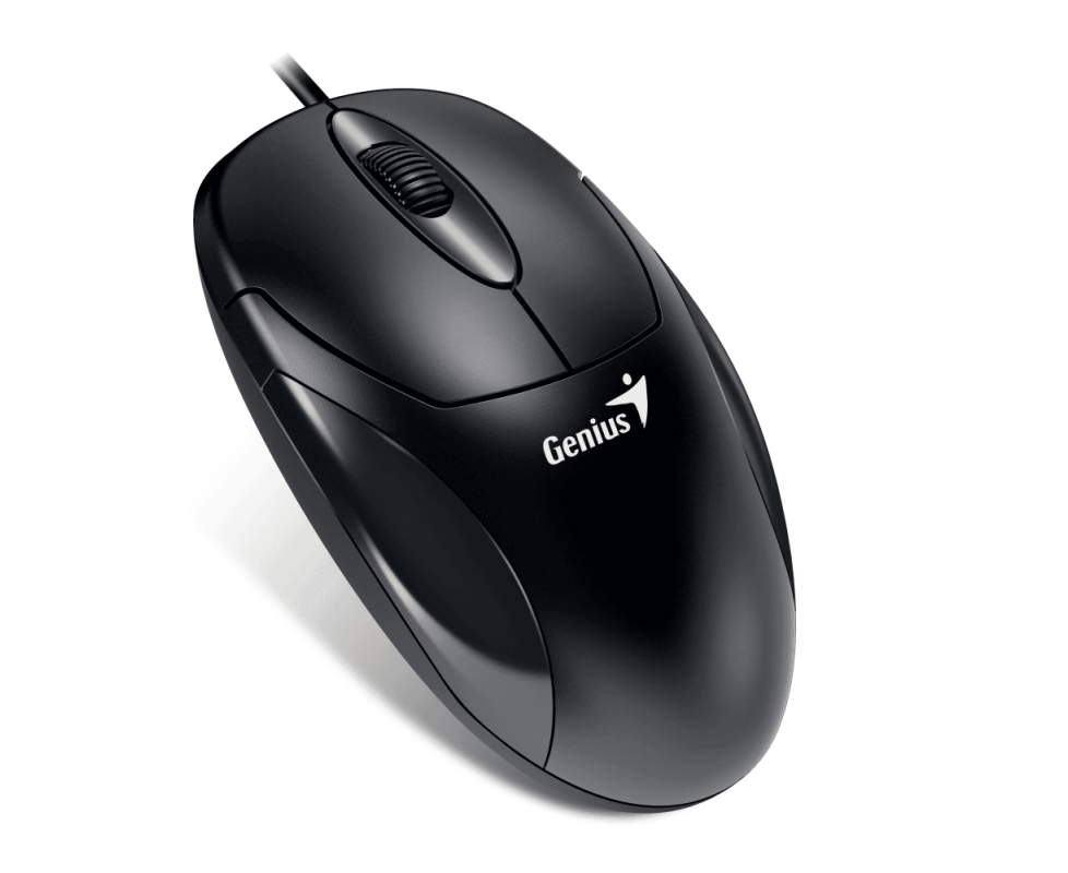 Мышь Genius X Scroll V3 (31010021400) проводная USB black