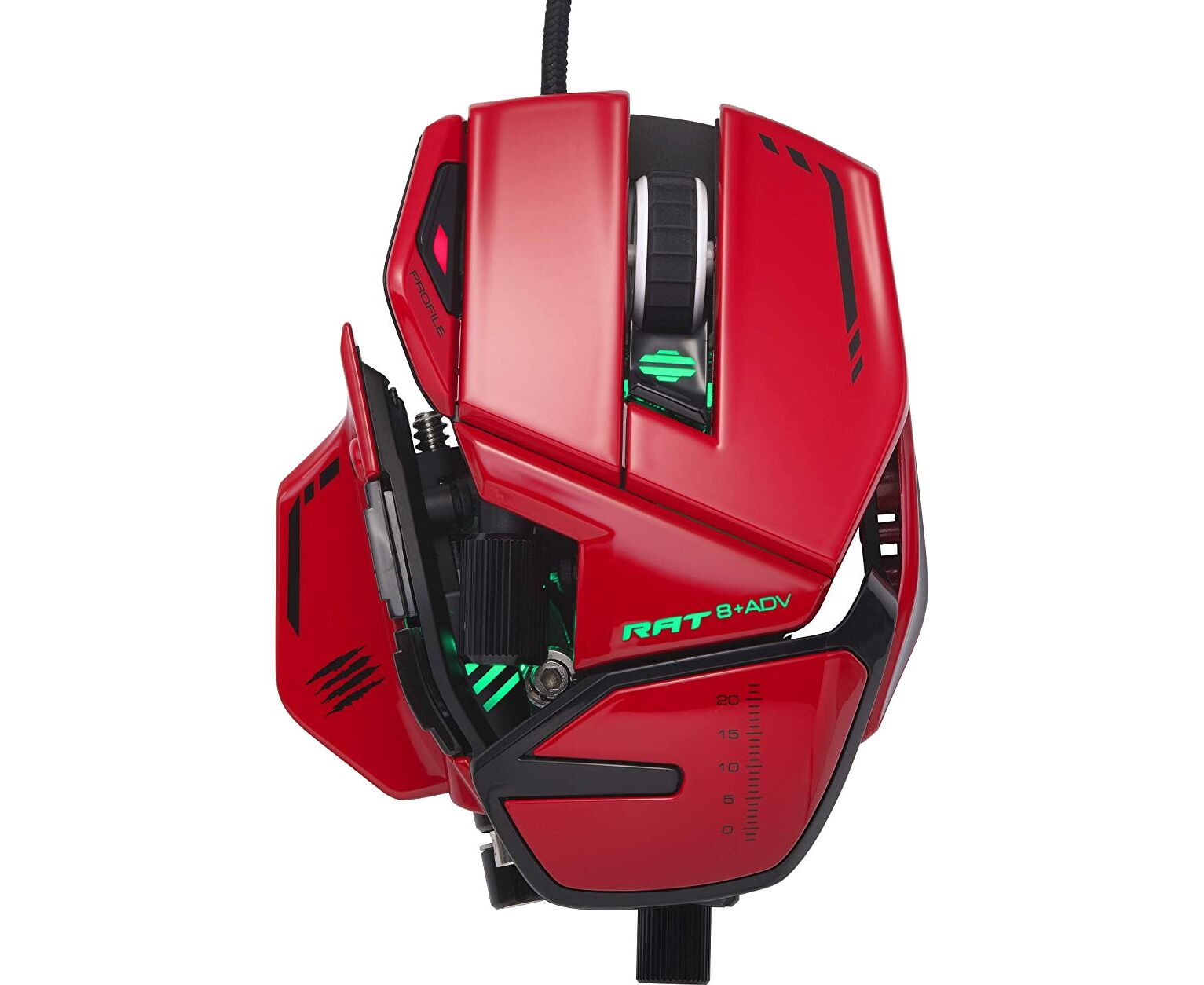 Игровая мышь Mad Catz R.A.T. 8+ ADV красная