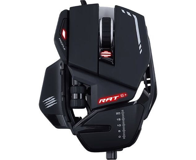 Игровая мышь Mad Catz R.A.T. 6+ чёрная