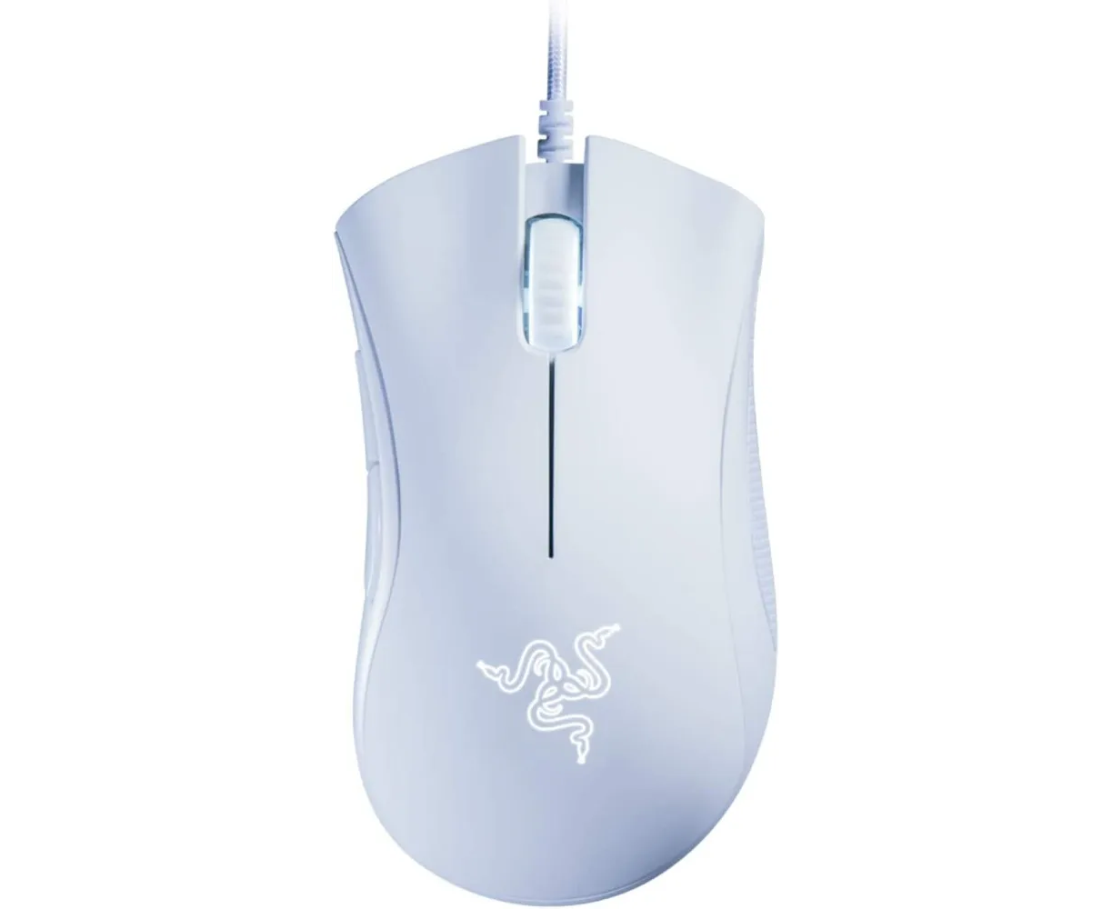 Мышь Razer Death Adder Essential (RZ01-03850200-R3 C1) белый (6400dpi) USB (5but)