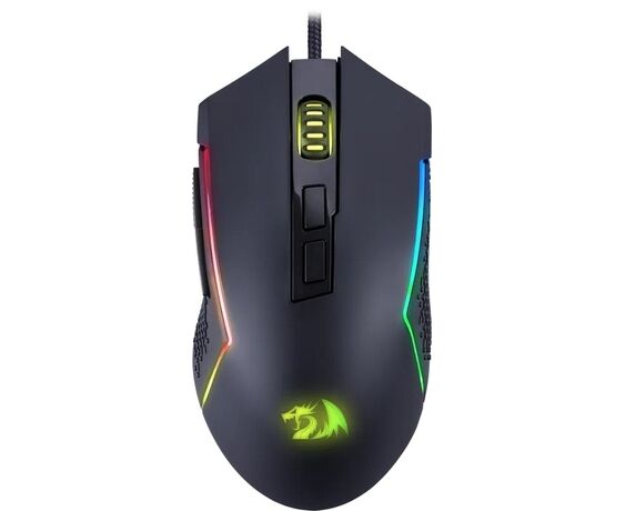 Мышь игровая Redragon Trident Lite черная,RGB,7кн,8000dpi