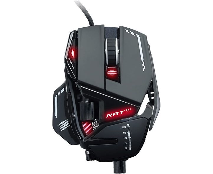 Игровая мышь Mad Catz R.A.T. 8+ чёрная