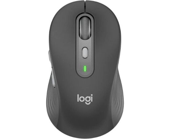 Мышь Logitech M750 910-006266 L Large графитовый оптическая 4000dpi беспроводная BT/Radio USB 5but
