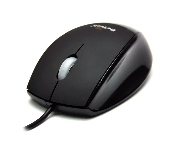 Мышь De Tech BT-2075 Rubber&Shiny Black