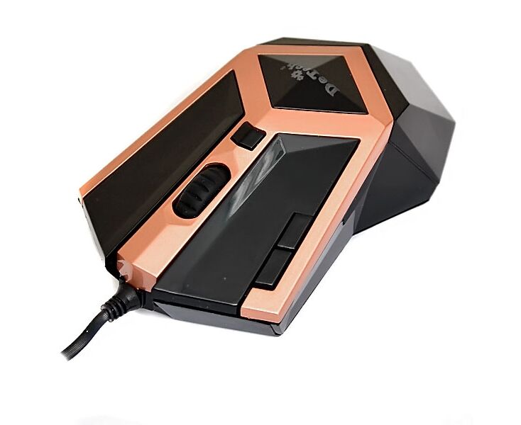 Мышь De Tech G5 Black& Bronze