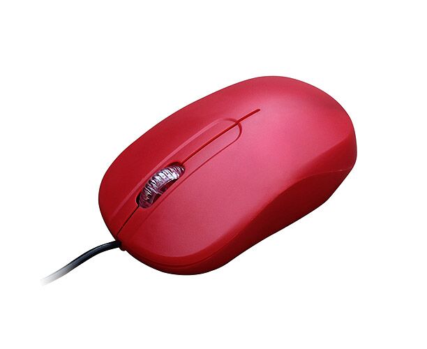 Проводная оптическая Мышь:De Tech DE-3059 Red