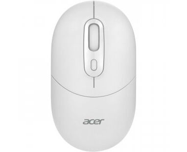 Мышь Acer OMR301 белый оптическая (1600dpi) беспроводная BT/Radio USB (4but)