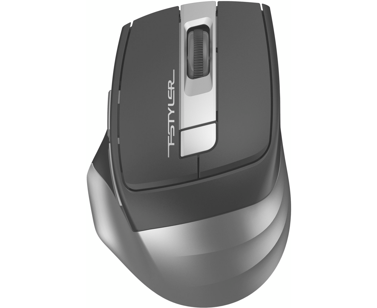 Мышь A4 Tech Fstyler FG35 S (FG35 S USB Grey) серый/черный оптическая 2000dpi silent беспроводная