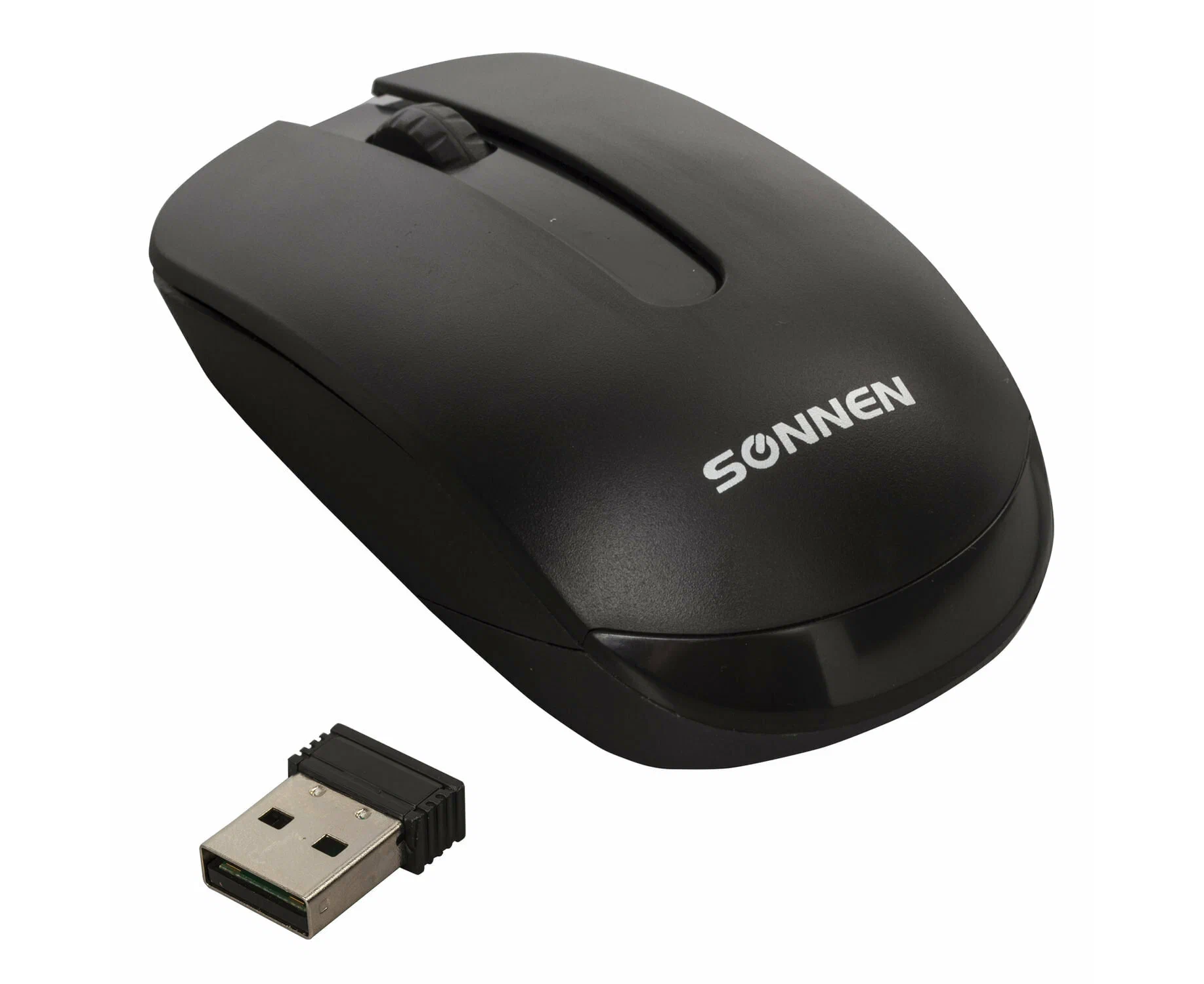Мышь беспроводная SONNEN M-3032 (512640) черная