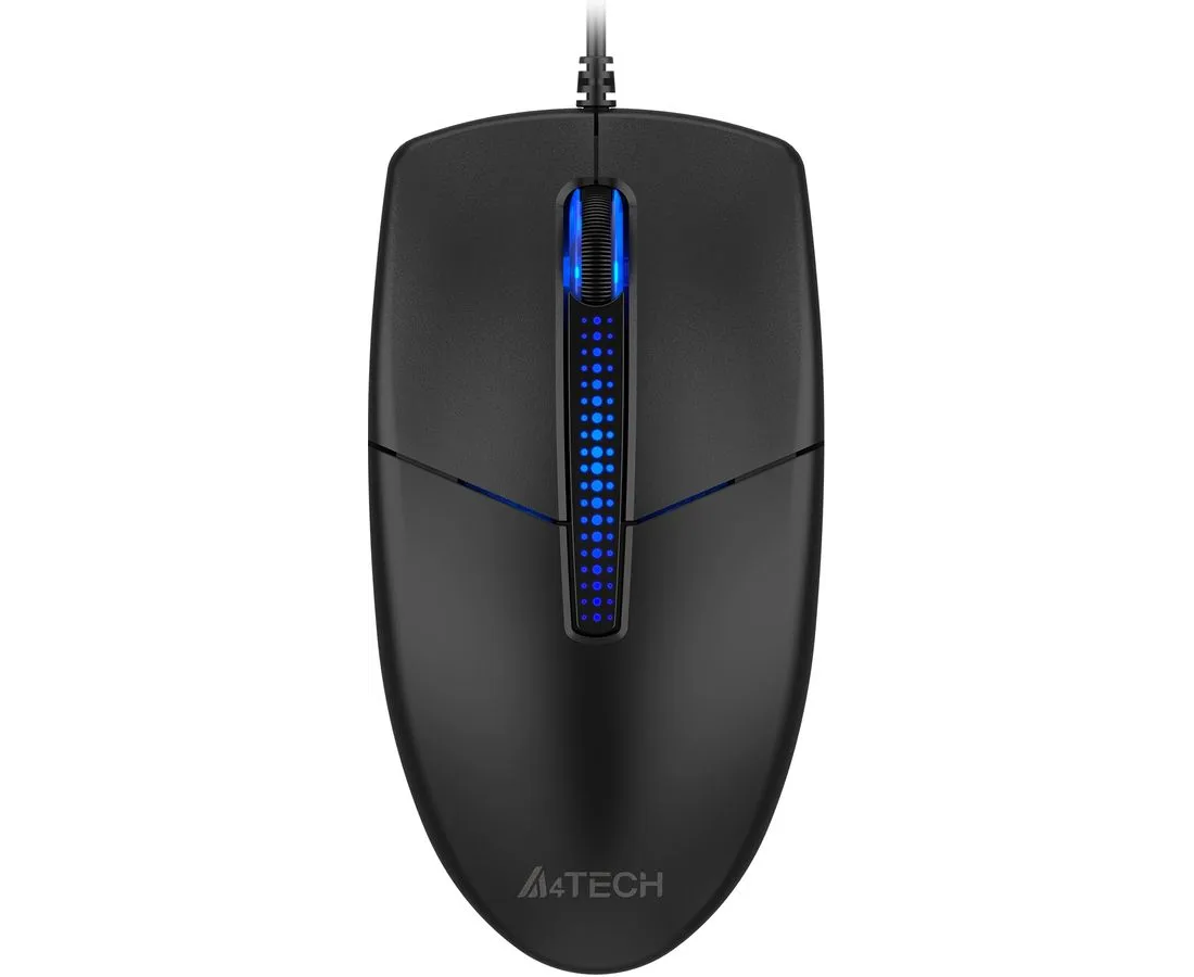 Мышь A4 Tech N-530 черный оптическая 1200dpi