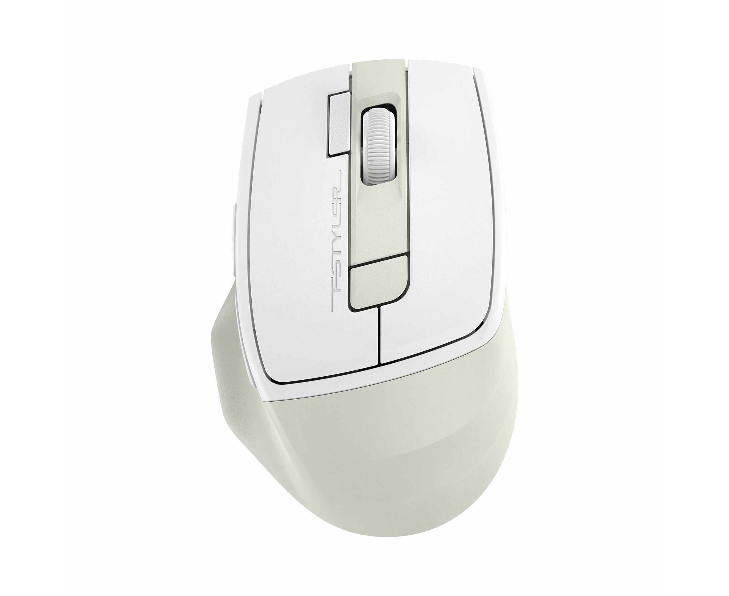 Мышь A4 Tech Fstyler FG45 CS Air2 бежевый оптич. 2000dpi silent беспров. USB для ноутбука 7but (FG45 CS