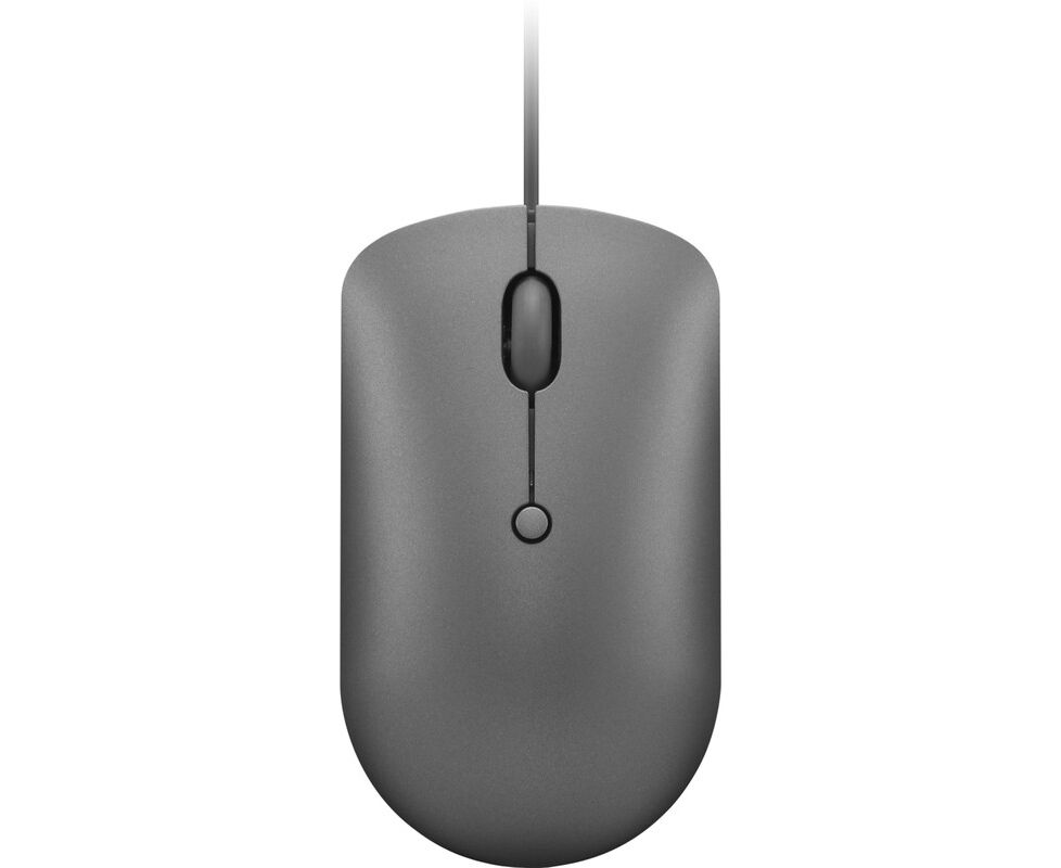 Мышь Lenovo 540 (GY51 D20876) темно-серый оптическая 2400dpi USB2.0