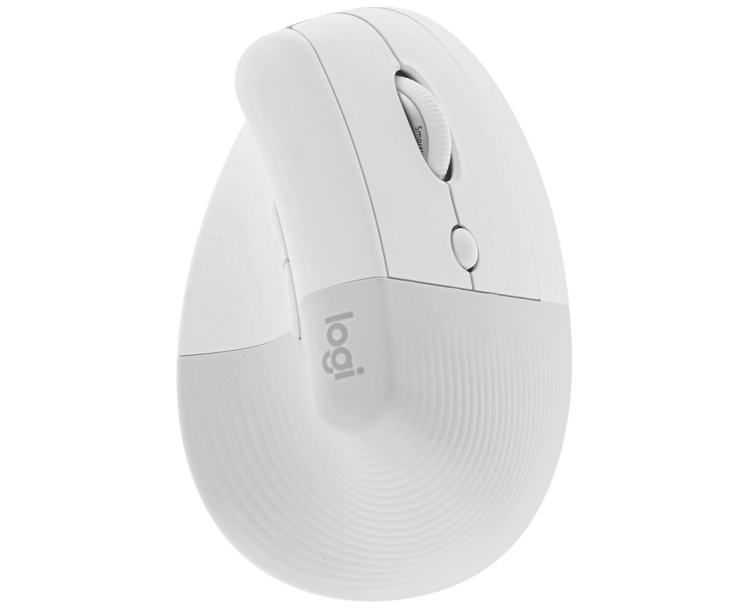 Мышь беспроводная Logitech Lift 910-006486 Bluetooth/Радио, вертикальная, оптическая, USB, 4000dpi, белый