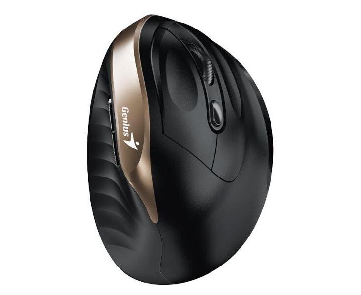 Мышь беспроводная Genius Ergo 8250 S Black vertical (2400dpi, USB) (31030031400)