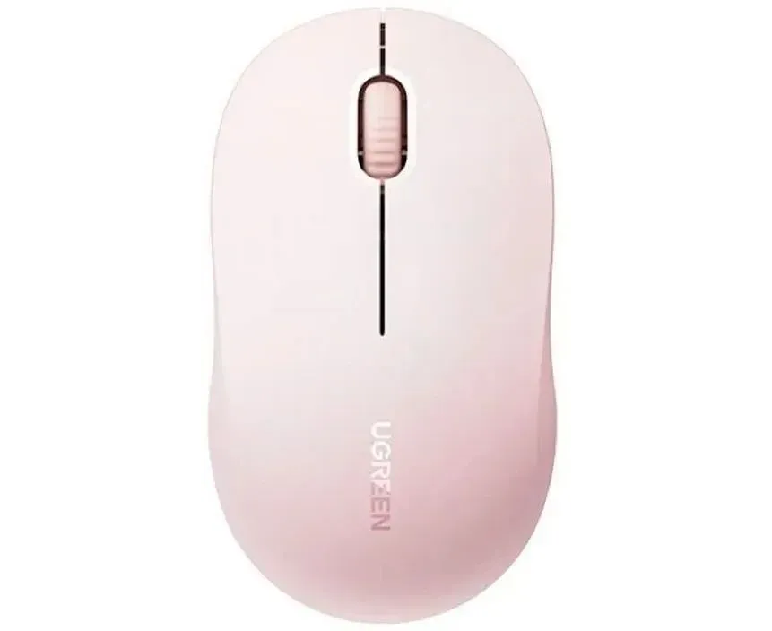Мышь UGREEN M331 (65625) Multi-mode Wireless Mouse BT G Hz розовый