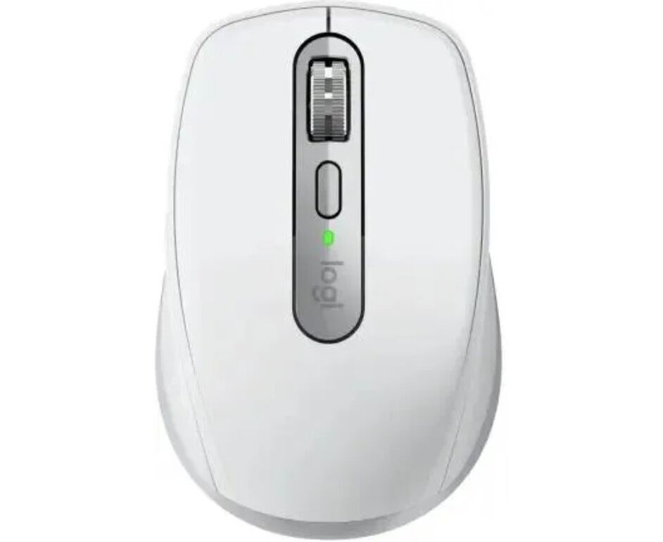 Мышь беспроводная Logitech MX Anywhere 3 S 910-006936 Bluetooth/Радио, оптическая, USB, USB-C, 8000dpi, светло-серый