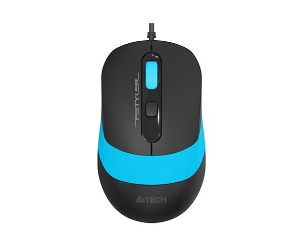 Мышь A4 Tech Fstyler FM10 S (FM10 S USB Blue) черный/голубой оптическая 1600dpi