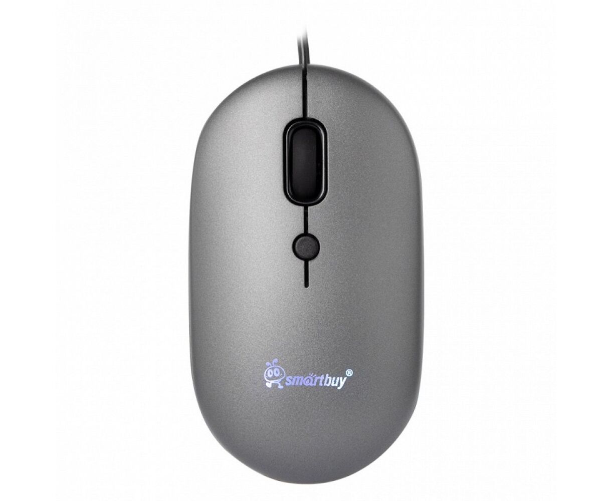 Мышь SMARTBUY 328 SBM328 G серый металлик