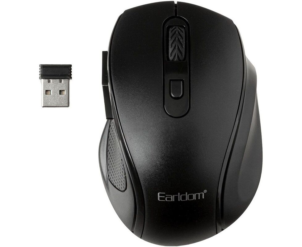 Мышь беспроводная Earldom KM4 черный