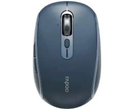 Мышь беспроводная RAPOO M590 Silent синий