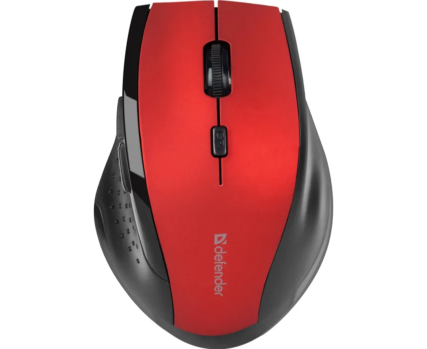 Мышь DEFENDER Accura MM-365 (52367) беспроводная USB, оптическая, red