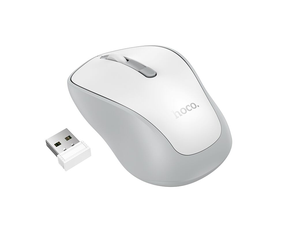 Мышь HOCO GM41 Exciting dual-mode business wireless mouse (белый)