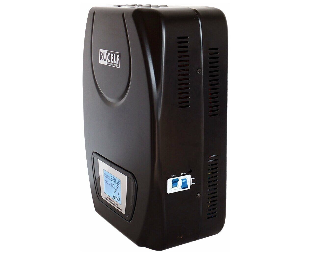 Стабилизатор напряжения Rucelf SDW.II-6000-L черный (SDWII-6000-L)