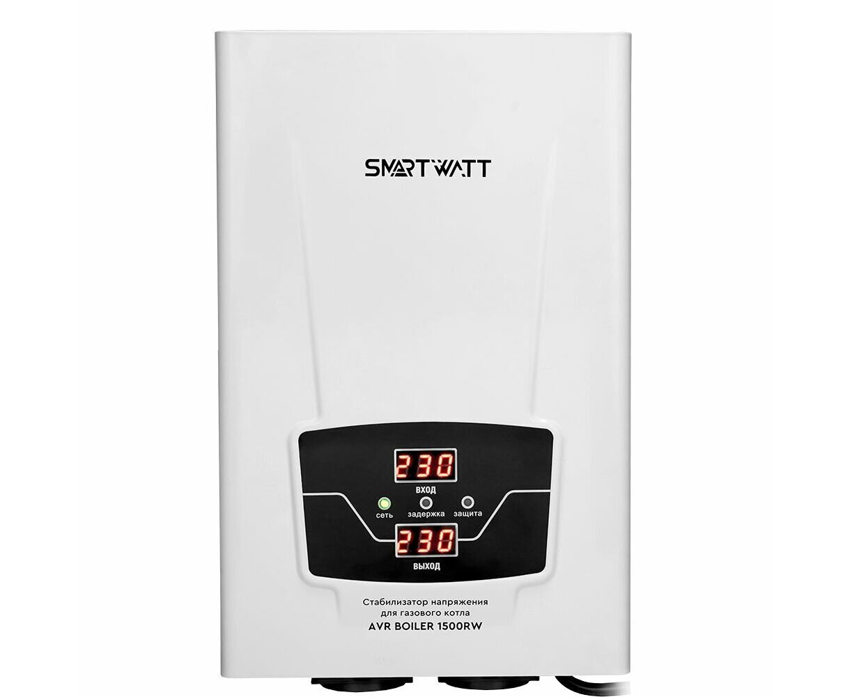 Стабилизатор напряжения для газового котла SMARTWATT AVR BOILER 1500 RW